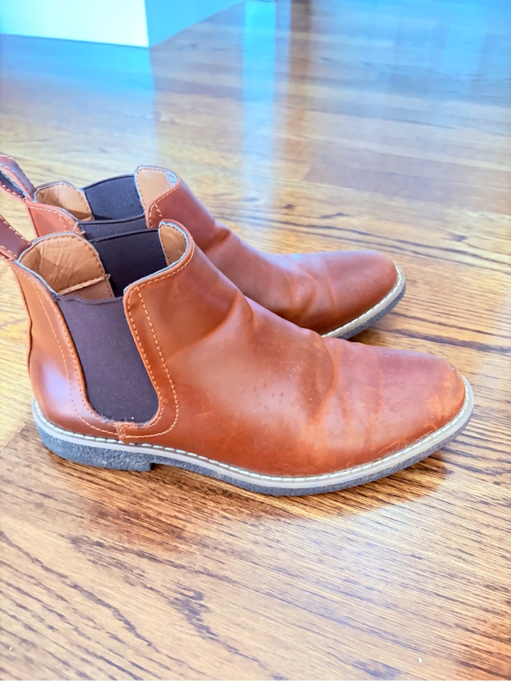 Deer Stags Men's Chukka Boots in Cognac Brown